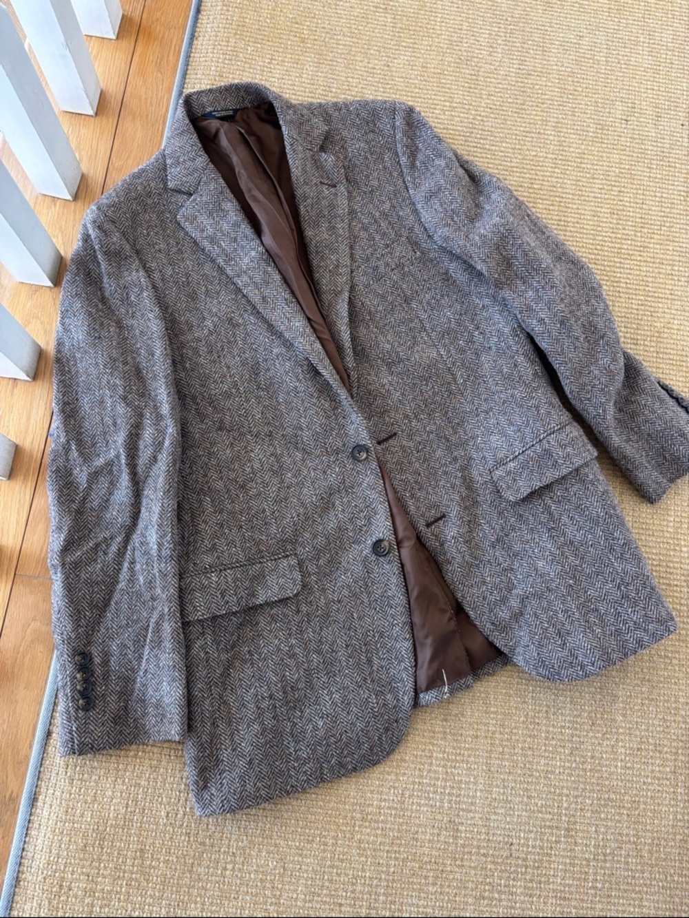 Brooks Brothers Brown Herringbone Sport Coat